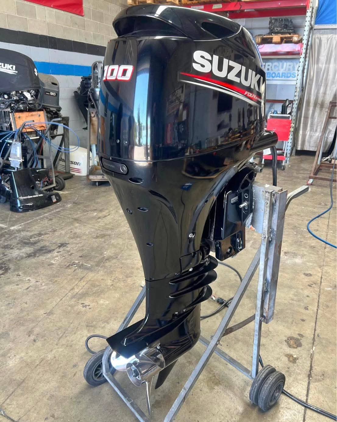 Suzuki 100HP DF100B Outboard Motor – 2018 Model (Like New) Suzuki 100HP DF100B Outboard Motor – 2018 Model (Like New)