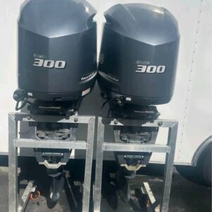 2017 Yamaha 300HP Outboard Motors – Pair 